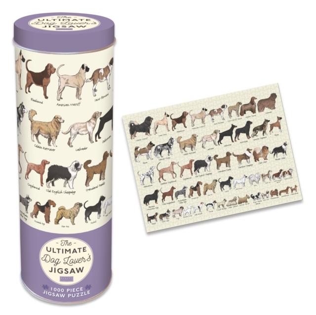 ■ Dog Lovers 1000 Piece Jigsaw in a Tin by Robert Frederick on Schoolbooks.ie