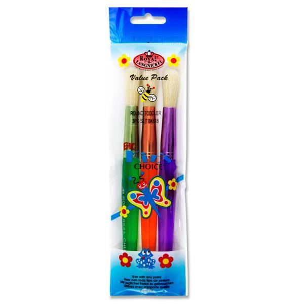 Big Kid's Choice 3 Piece Brush Set - Round Toddler by Royal & Langnickel on Schoolbooks.ie