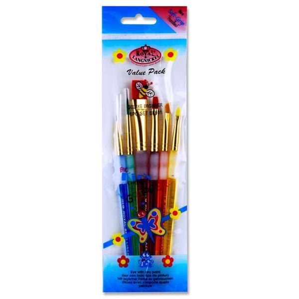 ■ Big Kid's Choice 6 Piece Brush Set - Deluxe Beginner by Royal & Langnickel on Schoolbooks.ie