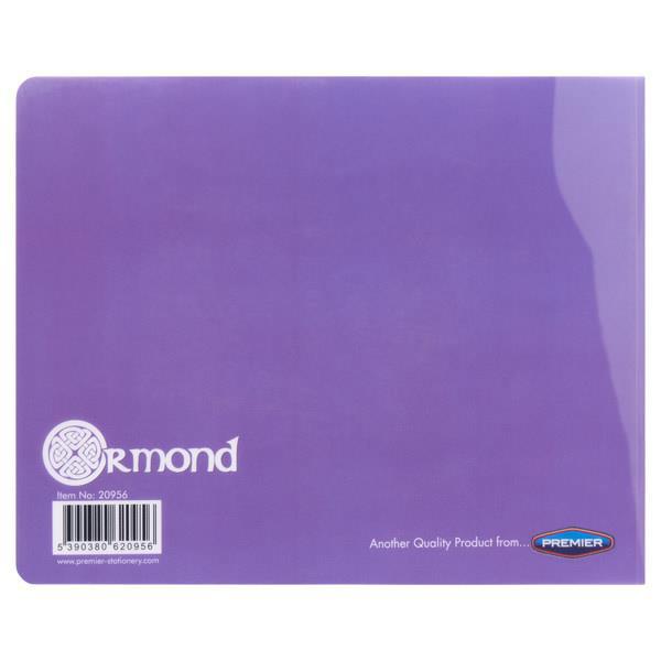 Ormond 40 Page J10 B4 Durable Cover Junior Copy Book by Ormond on Schoolbooks.ie