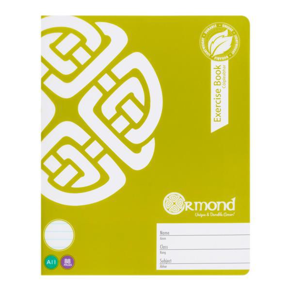 ■ Ormond Pack of 5x A11 - 88 Page Durable Cover Copy Book - Bold by Ormond on Schoolbooks.ie
