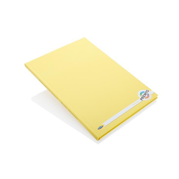 Premier Premtone A4 160pg Hardcover Notebook - Sunshine by Premtone on Schoolbooks.ie