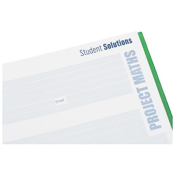 ■ Student Solutions - A4 128 Page 5mm Square Hardcover Project Maths by Student Solutions on Schoolbooks.ie