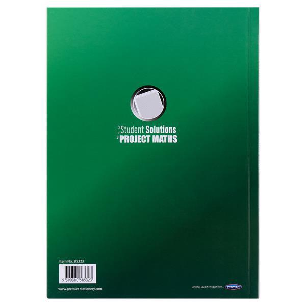 ■ Student Solutions - A4 128 Page 5mm Square Hardcover Project Maths by Student Solutions on Schoolbooks.ie