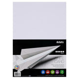 Premier Activity - A4 160gsm Card 50 Sheets - White by Premier Activity on Schoolbooks.ie