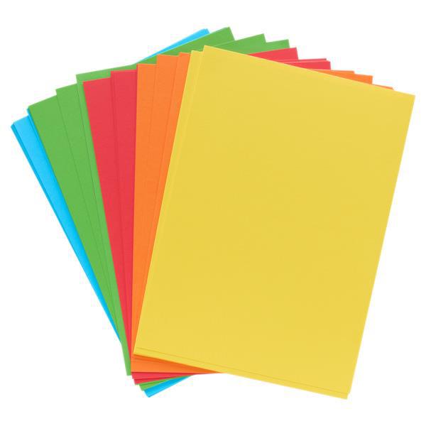 Premier Activity A4 160gsm Card 50 Sheets - Rainbow by Premier Stationery on Schoolbooks.ie