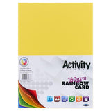 Premier Activity - A4 160gsm Card 50 Sheets - Rainbow by Premier Activity on Schoolbooks.ie