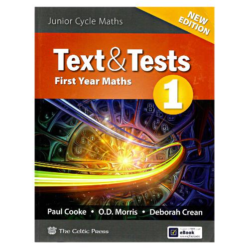 Text & Tests 1 - New Edition (2018) – Schoolbooks.ie