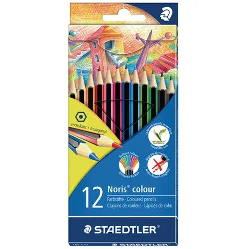 Staedtler - 12 Noris Colouring Pencils by Staedtler on Schoolbooks.ie