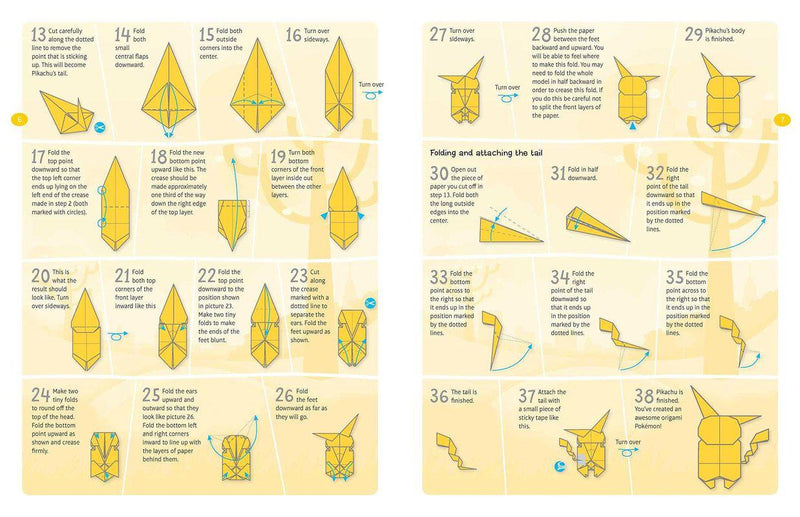 Pokemon Origami - Fold Your Own Pokemon by Scholastic on Schoolbooks.ie