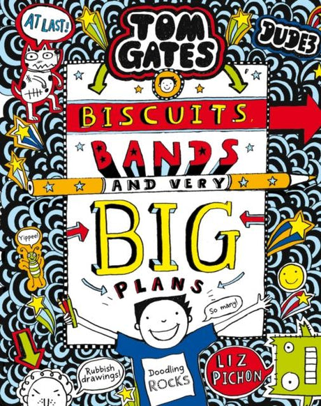 ■ Tom Gates #14 - Biscuits, Bands and Very Big Plans - Paperback by Scholastic on Schoolbooks.ie