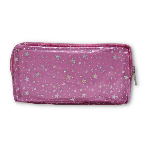 ■ Schoolbooks.ie - Double Pencil Case - Pink Stars by Schoolbooks.ie on Schoolbooks.ie