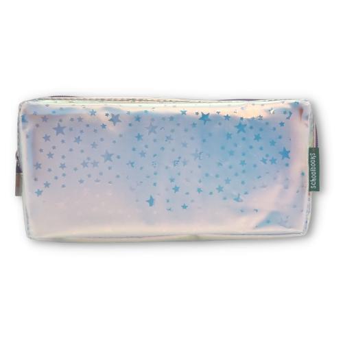 Clear glitter pencil case discount