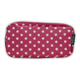 ■ Schoolbooks.ie - Triple Pencil Case - Pink Dots by Schoolbooks.ie on Schoolbooks.ie