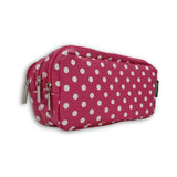 ■ Schoolbooks.ie - Triple Pencil Case - Pink Dots by Schoolbooks.ie on Schoolbooks.ie