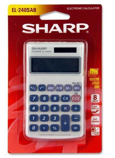 Sharp Primary Calculator - EL-240SAB by Sharp on Schoolbooks.ie