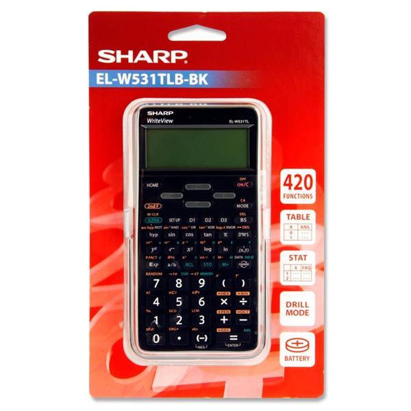 Sharp WriteView Scientific Calculator - EL-W531TL by Sharp on Schoolbooks.ie