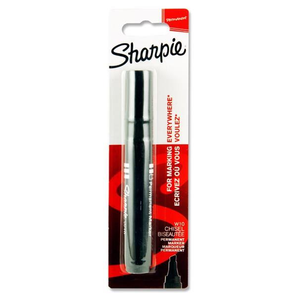 ■ Sharpie W10 Permanent Marker Carded - Black by Sharpie on Schoolbooks.ie