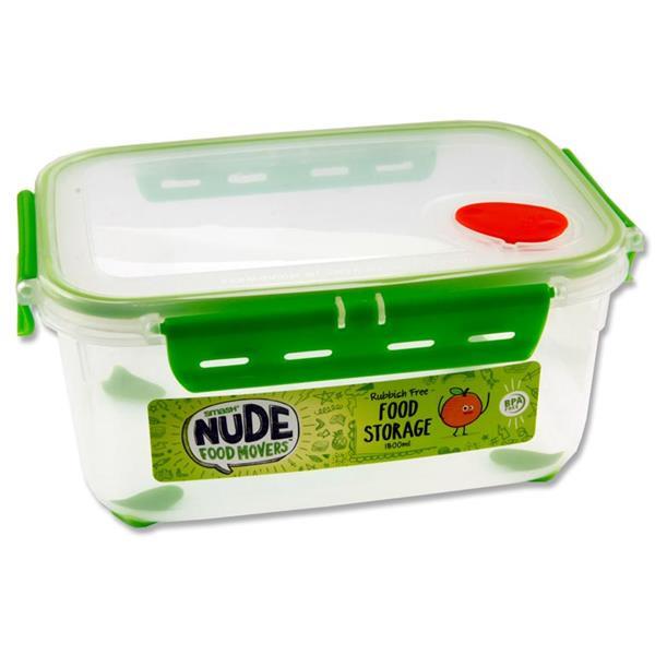 Smash Nude Food Mover Snaptight Food Storage - 1.8ltr Flat by Smash on Schoolbooks.ie