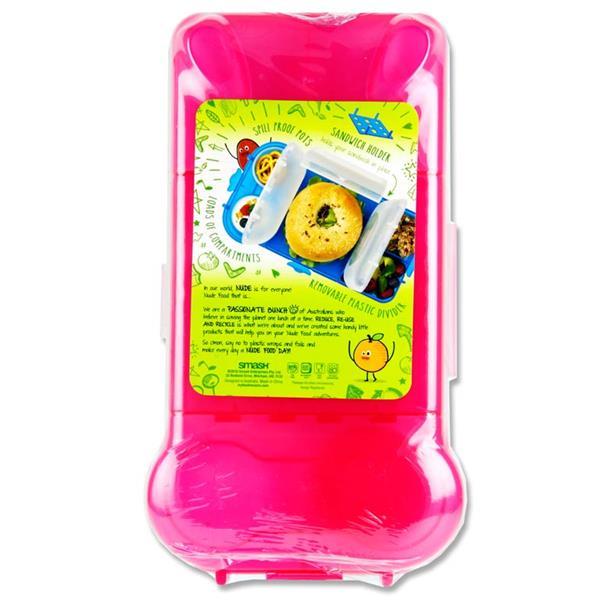 ■ Smash Rubbish Free Lunchbox Set Bright - Pink by Smash on Schoolbooks.ie