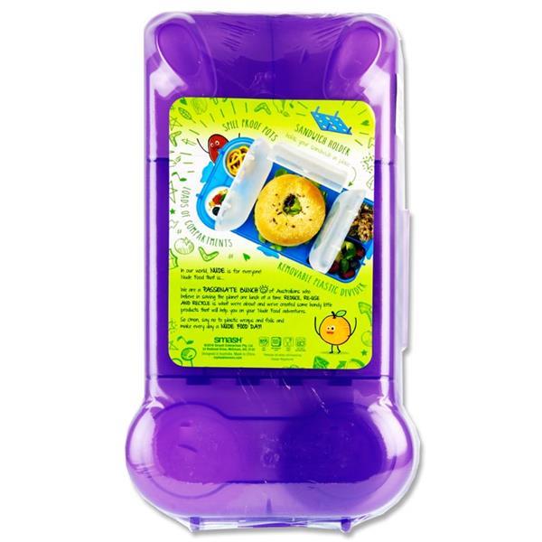 ■ Smash Rubbish Free Lunchbox Set Bright - Purple by Smash on Schoolbooks.ie