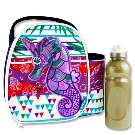 ■ Smash S2 Case & 500ml Bottle - Atlantis Seahorse by Smash on Schoolbooks.ie