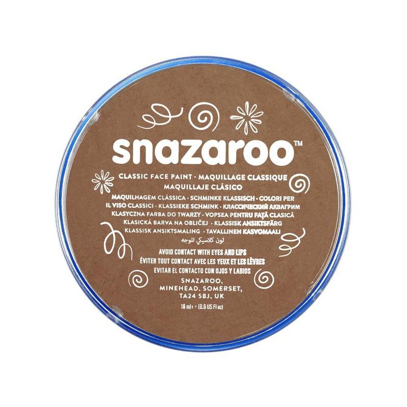 ■ Snazaroo - Classic Face Paint - 18ml - Beige Brown by Snazaroo on Schoolbooks.ie