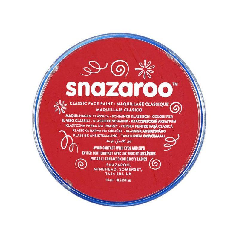 Snazaroo - Classic Face Paint - 18ml - Bright Red by Snazaroo on Schoolbooks.ie