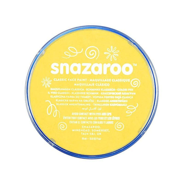 Snazaroo - Classic Face Paint - 18ml - Bright Yellow by Snazaroo on Schoolbooks.ie