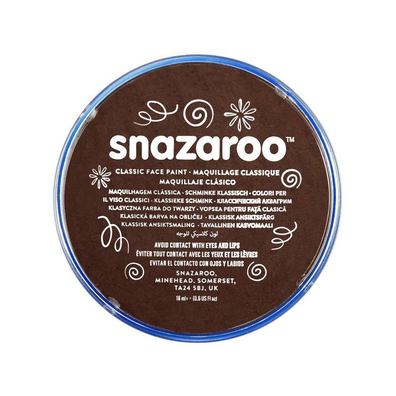 ■ Snazaroo - Classic Face Paint - 18ml - Dark Brown by Snazaroo on Schoolbooks.ie