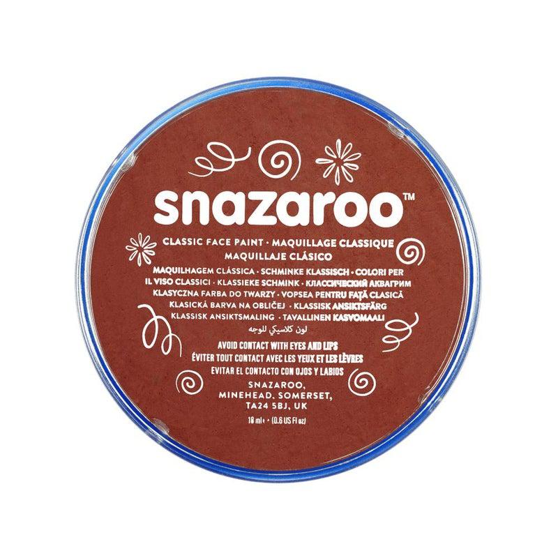 ■ Snazaroo - Classic Face Paint - 18ml - Rust Brown by Snazaroo on Schoolbooks.ie
