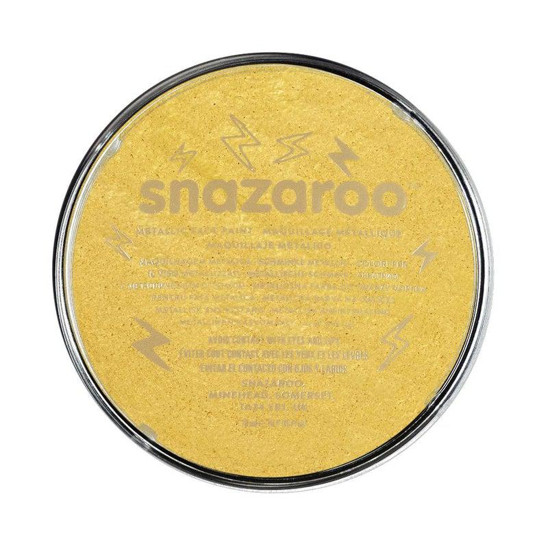 Snazaroo - Metallic Face Paint - 18ml - Gold by Snazaroo on Schoolbooks.ie