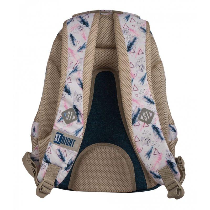 St.Right - Boho - 3 Compartment Backpack by St.Right on Schoolbooks.ie