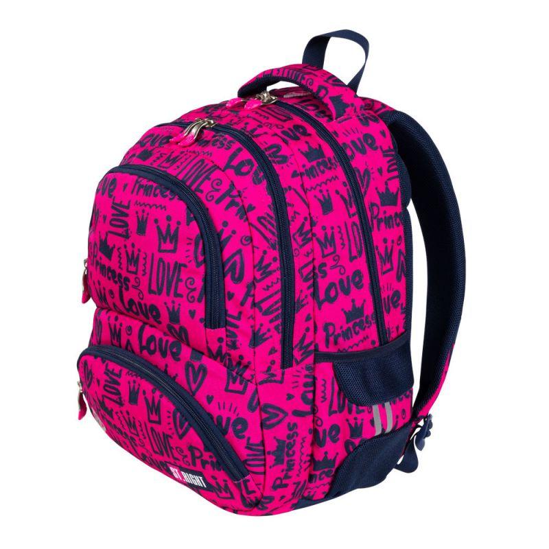 St.Right - Love - 4 Compartment Backpack by St.Right on Schoolbooks.ie