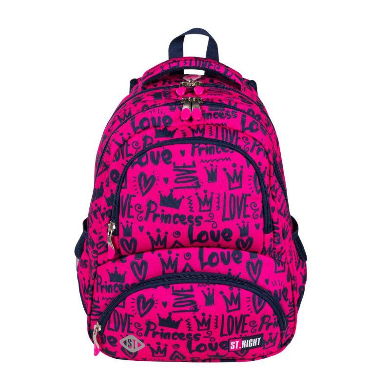 St.Right - Love - 4 Compartment Backpack by St.Right on Schoolbooks.ie