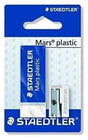 Mars ® Plastic Eraser & Metal Sharpener Pack by Staedtler on Schoolbooks.ie