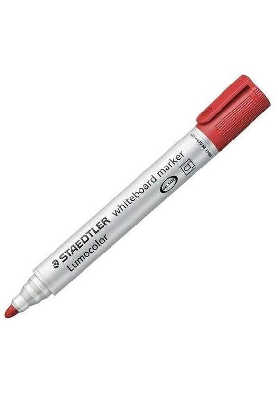 Staedtler - Lumocolor Whiteboard Marker - Bullet Tip - Red by Staedtler on Schoolbooks.ie