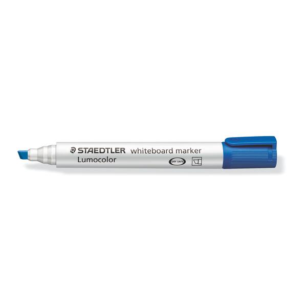 Staedtler - Lumocolor Whiteboard Marker - Chisel Tip - Blue by Staedtler on Schoolbooks.ie