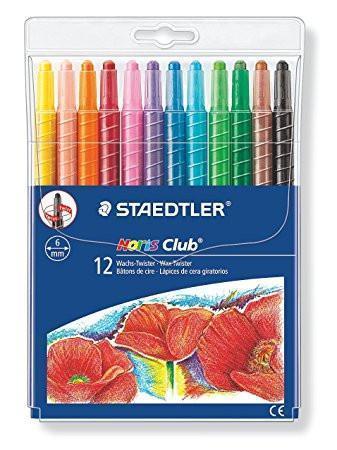 Staedtler Noris - Wax Twistables - 12 Pack by Staedtler on Schoolbooks.ie