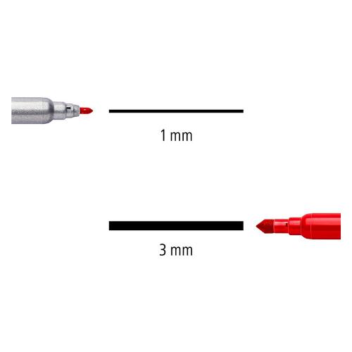 Staedtler - Wallet of 10 Double Ended Fibre Tip Pens by Staedtler on Schoolbooks.ie