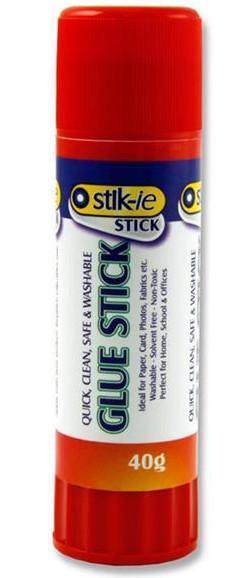 Glue Stick - 40g by Stik-ie on Schoolbooks.ie