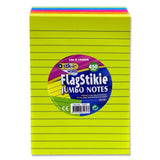 Stik-ie Block of 450 Flag Stik-ie Jumbo Notes by Stik-ie on Schoolbooks.ie