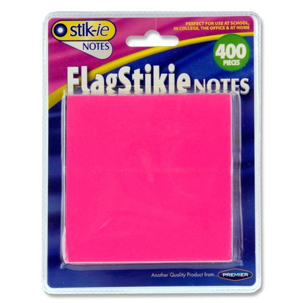 Stik-ie Packet of 400 Flag Stik-ie Notes by Stik-ie on Schoolbooks.ie