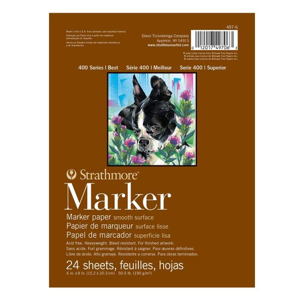 Strathmore - Marker Pad - 11" x 14" - 24 Sheets by Strathmore on Schoolbooks.ie