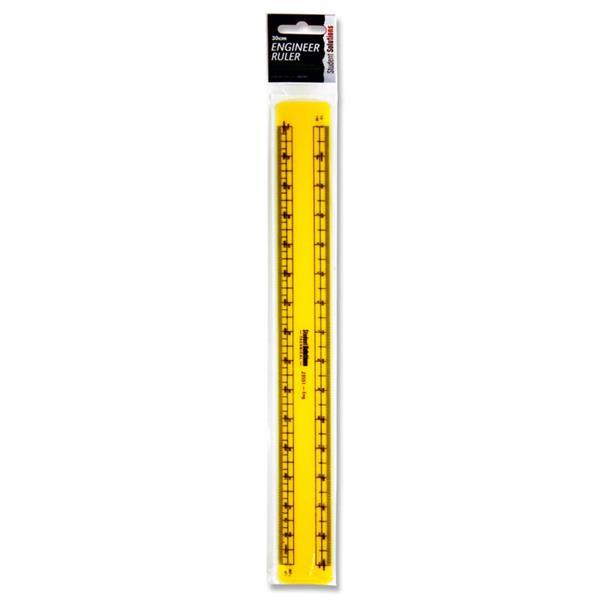 Student Solutions - 30cm Technical Ruler - Engineer by Student Solutions on Schoolbooks.ie