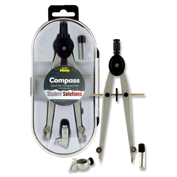 ■ Student Solutions - 340mm Circle Quick Set Compass by Student Solutions on Schoolbooks.ie