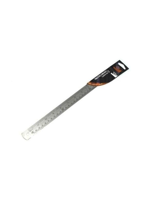 12" / 30cm Steel Ruler by Supreme Stationery on Schoolbooks.ie