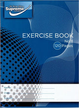 Supreme - Exercise Book No. 11 - 120 Page by Supreme Stationery on Schoolbooks.ie