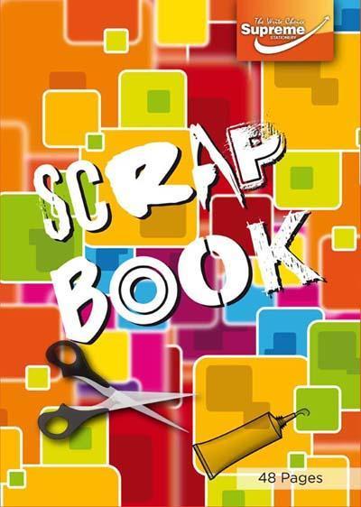 A4 Scrapbook - 48 Page by Supreme Stationery on Schoolbooks.ie