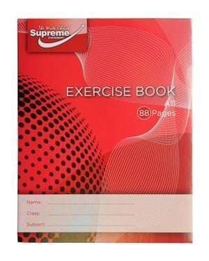 Exercise Copy - 88 Page by Supreme Stationery on Schoolbooks.ie